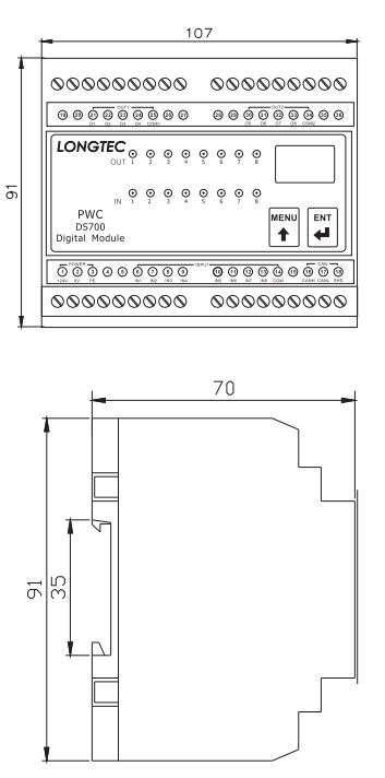 DS700 数字IO模块DS700